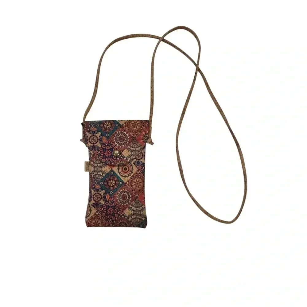 New SK Cork Crossbody Purse